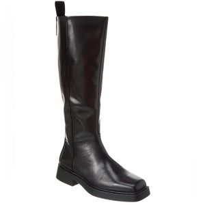 Vagabond Black Knee High Boots, sz 8